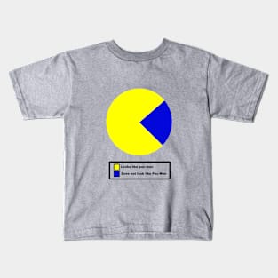 Does this look like Pac Man? Kids T-Shirt